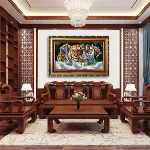 Tranh Bát Hổ W1054