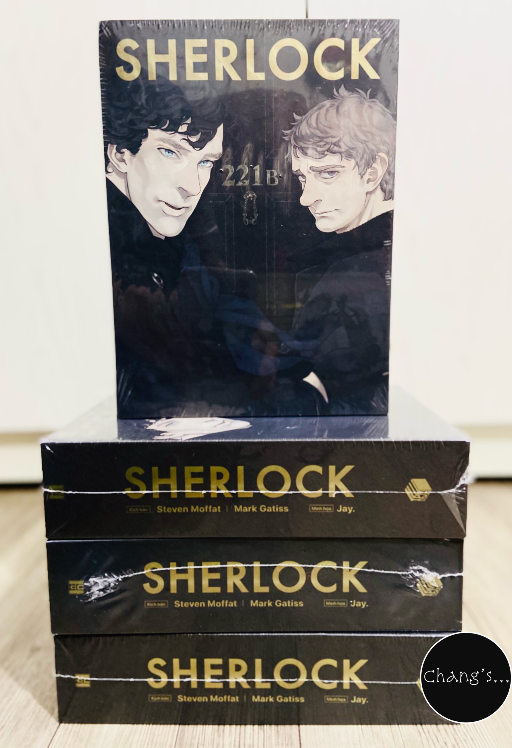 Boxset Sherlock Holmes Manga trọn bộ 3 tập