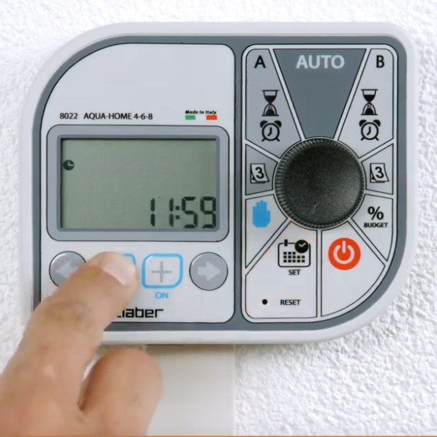 Bộ Điều Khiển Tưới Cây 4-6-8 Kênh Aqua Home/Aqua Home 4-6-8 Claber 8022