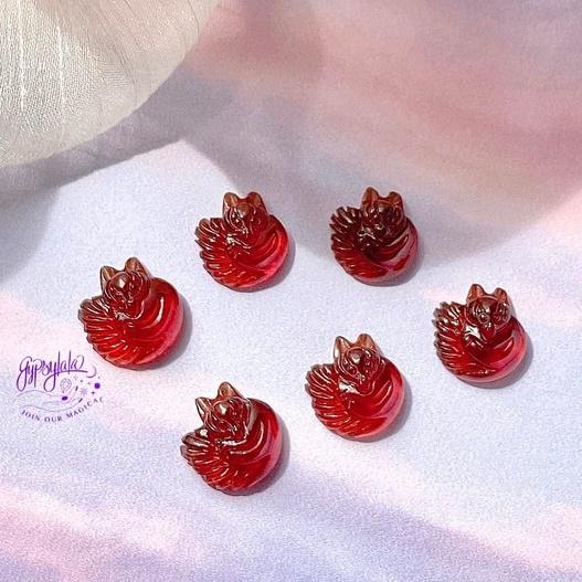 Dây chuyền Hồ Ly Mini Garnet Trơn SP004068 Gypsy.lala