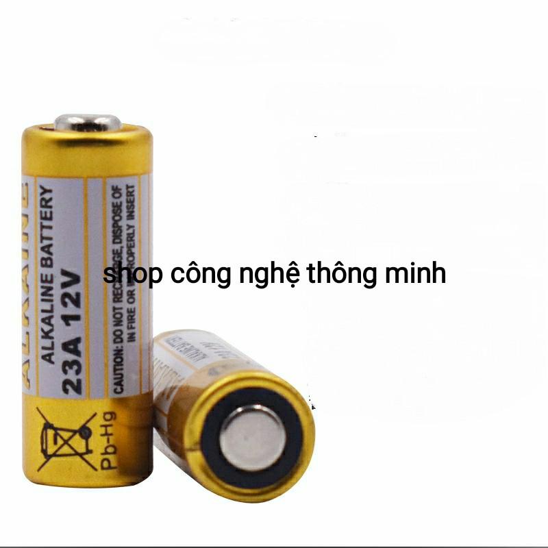 vỉ 5 viên Pin 12V 23A 12V 27A cho remote cửa cuốn các loại điều khiển công tắc RF ô tô xe đạp điện