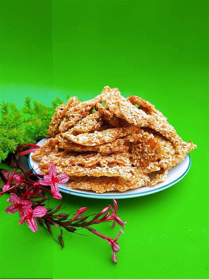 Đặc Sản Bình Thuận - Cá Mai Tẩm Mè Đầm Sen - 150G - Ocop 4 Sao