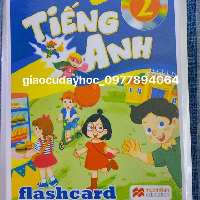 Flashcard Tiếng anh lớp 2 - macmillan- ép plastics