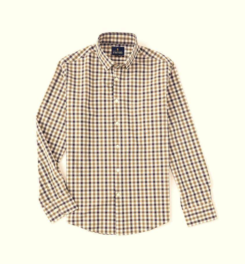 Áo sơ mi shirt pocket cotton St/fford dành cho anh em. Dáng slim cực chuẩn