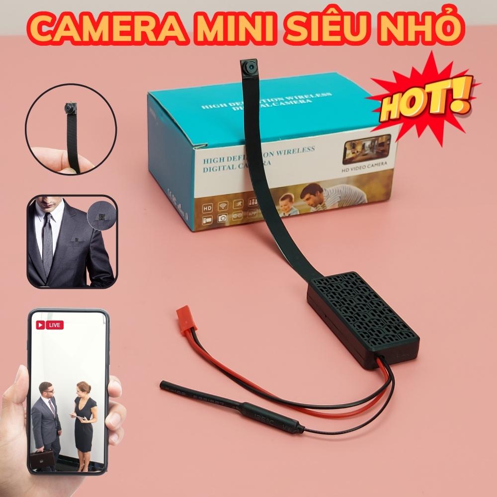 Camera quan sát Wifi V99 Pro quay phim Full HD 4K xem từ xa qua điện thoại