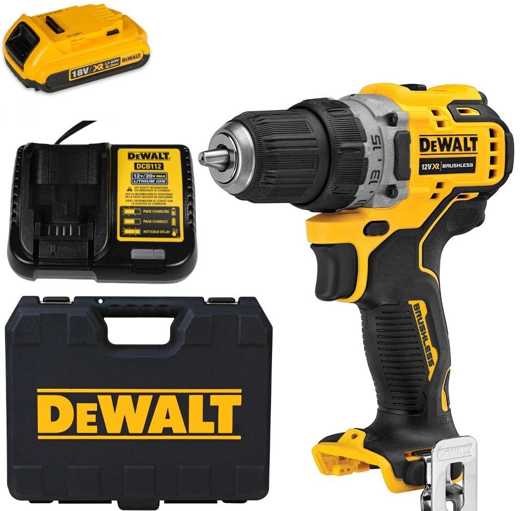 MÁY KHOAN CẦM TAY PIN 12V/BL DEWALT DCD701D1- HÀNG CHÍNH HÃNG