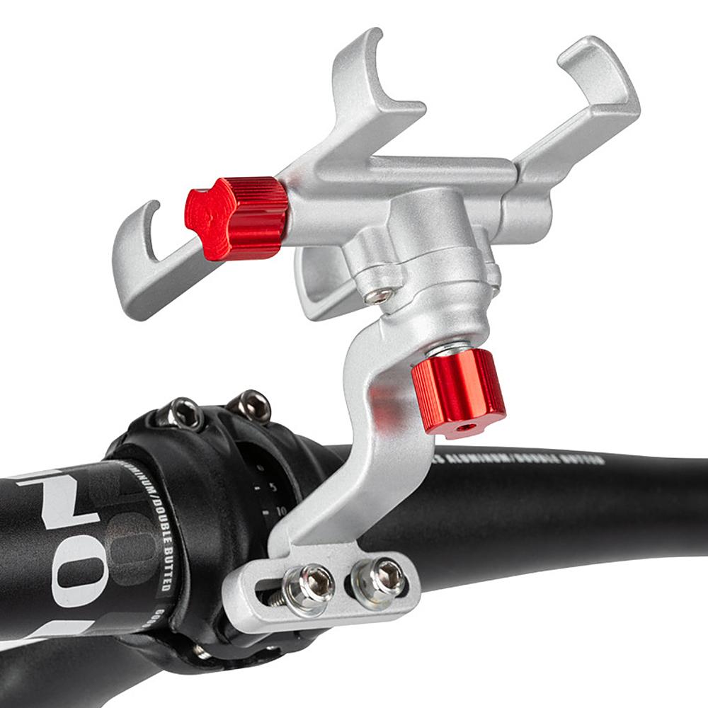 Giá đỡ điện thoại cho xe đạp xe máy Promend Bike STEM hợp kim nhôm xoay 360 ° MTB