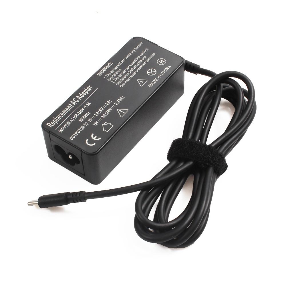Bộ Sạc Usb C 45w Adlx45Yc3A Cho Lenovo Thinkpad X270 E490 X1 Tablet Yoga 4 5 6 730