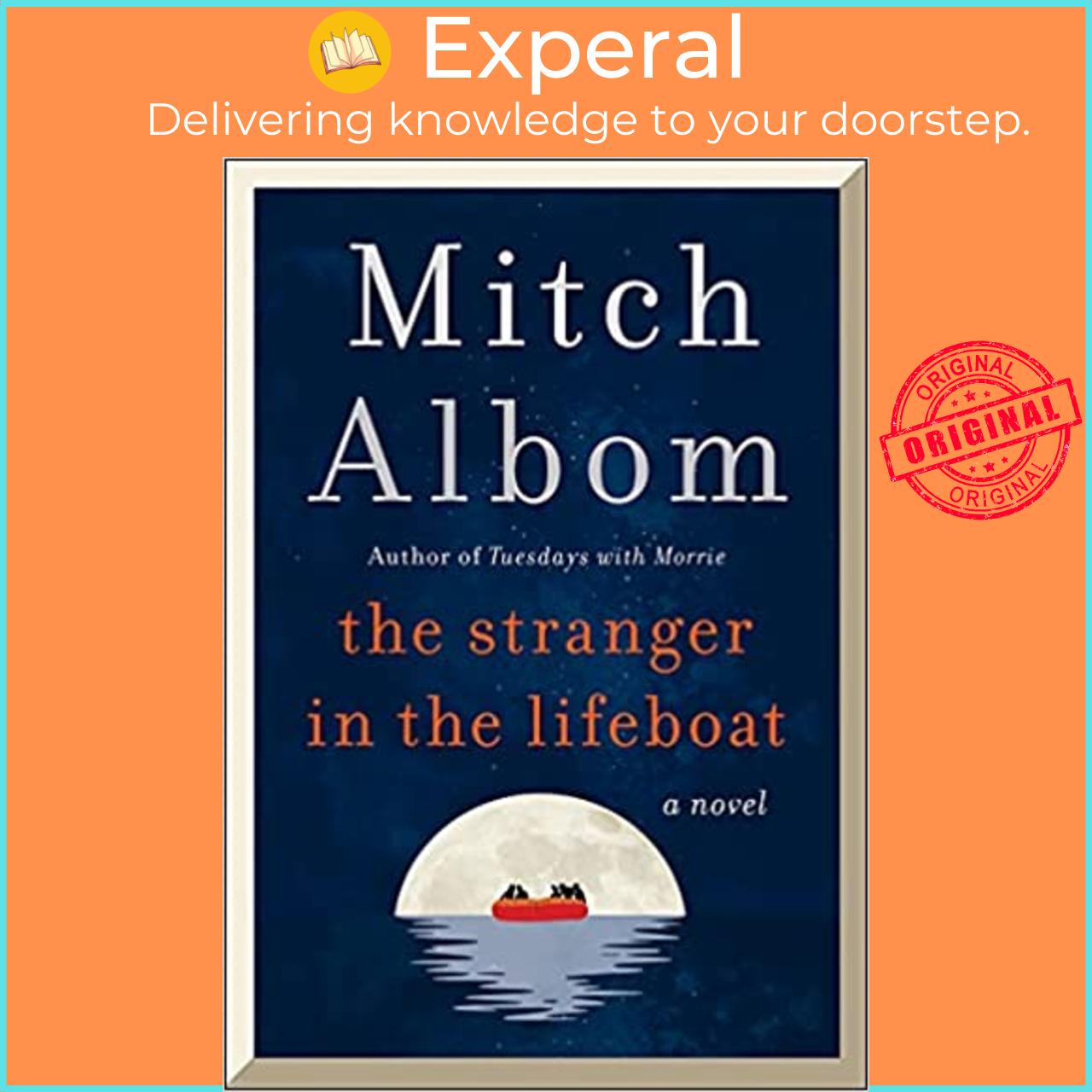 Sách - The Stranger in the Lifeboat - Deckle Edge edition by Mitch Albom