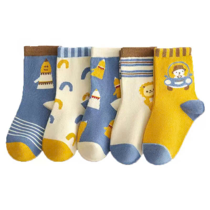 SET 5 ĐÔI TẤT VỚ 34 DỄ THƯƠNG TỪ 1-12 TUỔI DÀNH CHO BÉ TRAI BÉ GÁI