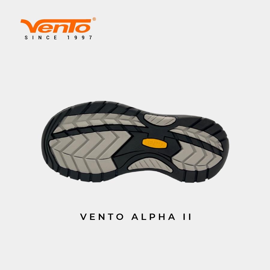 Giày dép Sandals Vento ALPHA II Teen/Trẻ em màu Đen Ghi đi học/đi dã ngoại/đi chơi SD08002