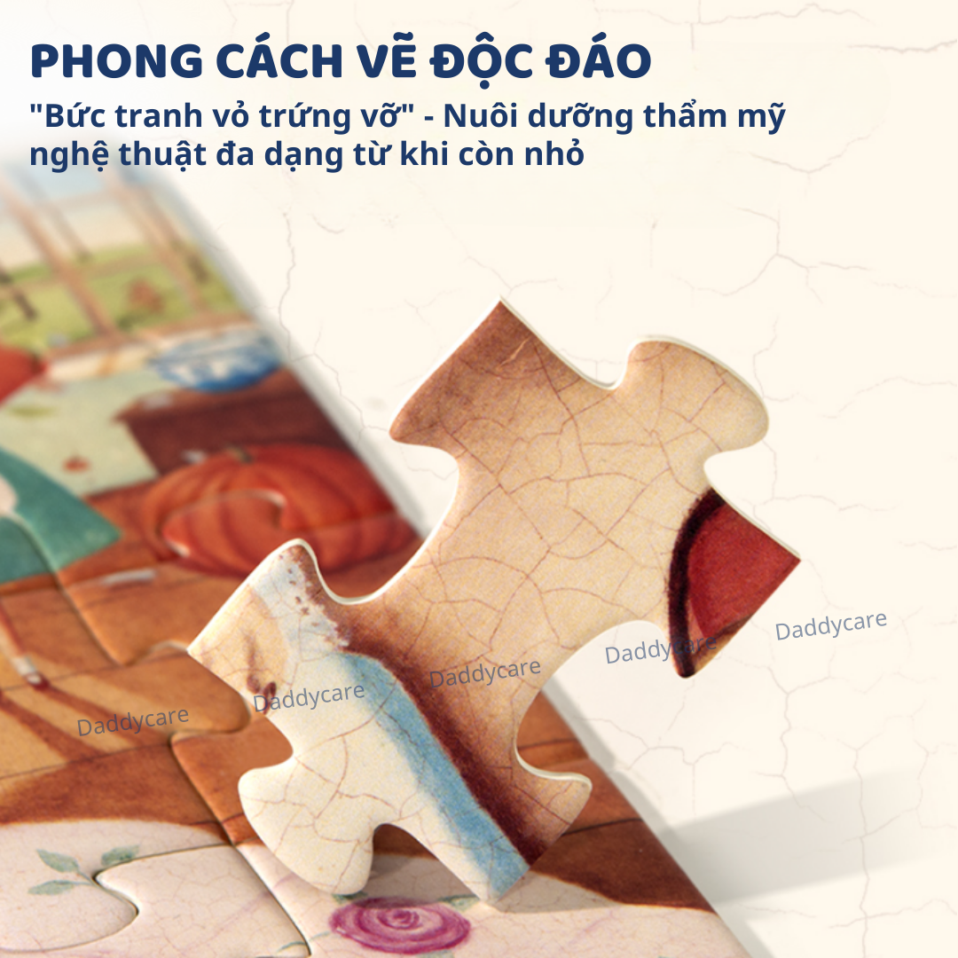 Xếp Hình cổ tích Cho Bé Mideer Artist's Fairy Tale Puzzle , Đồ Chơi Giáo Dục Trẻ Em