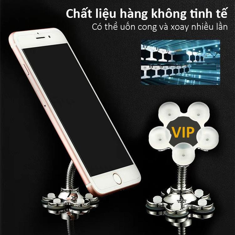 Giá Đỡ Điện Thoại Hút Chân Không Cực Chắc Đầu Xoay Chuyển 360 Độ Hình Bông Mai