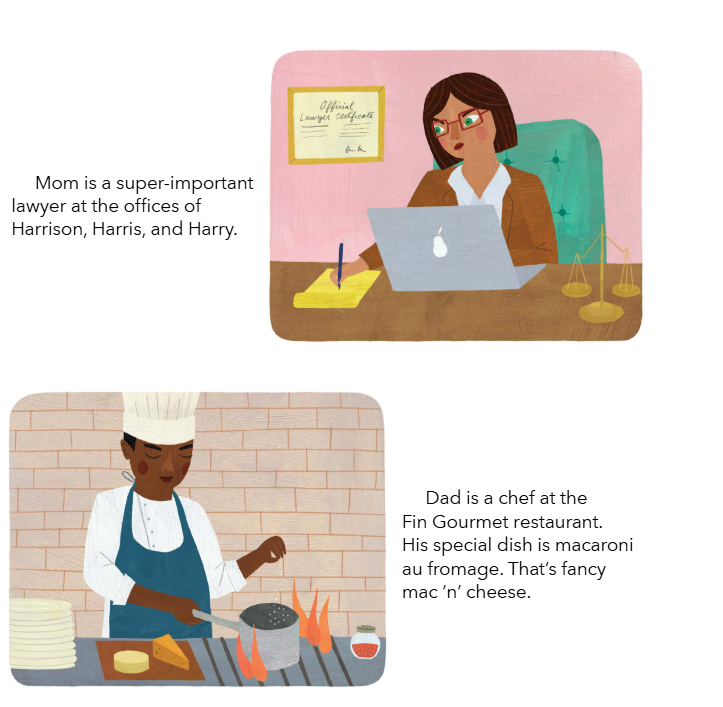 Sách ngoại văn: Picture Book Square Standard - Sunbird A Job For Penelope