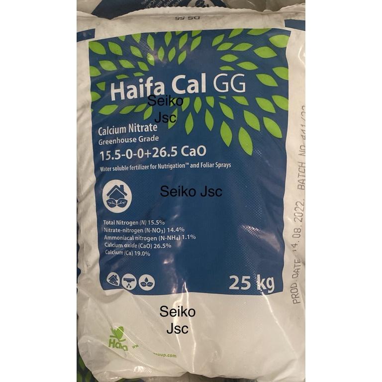 Phân bón lá Canxi Nitrat -HAIFA CAL GG bổ sung canxi, chống thối trái, nám trái, nứt trái ...