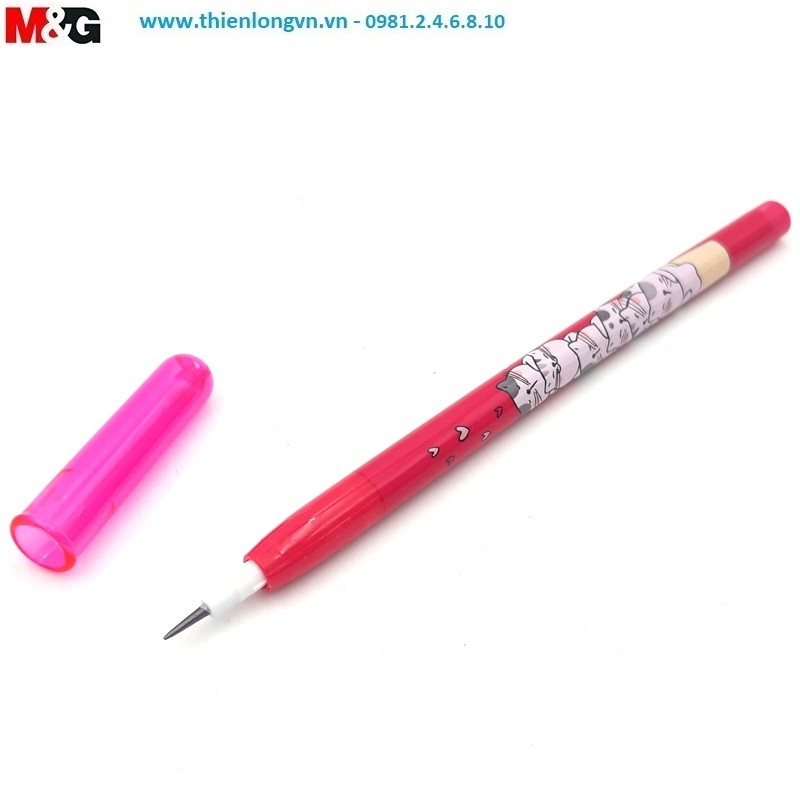 Bút chì khúc M&amp;G -  AMPQ1675 thân màu hồng