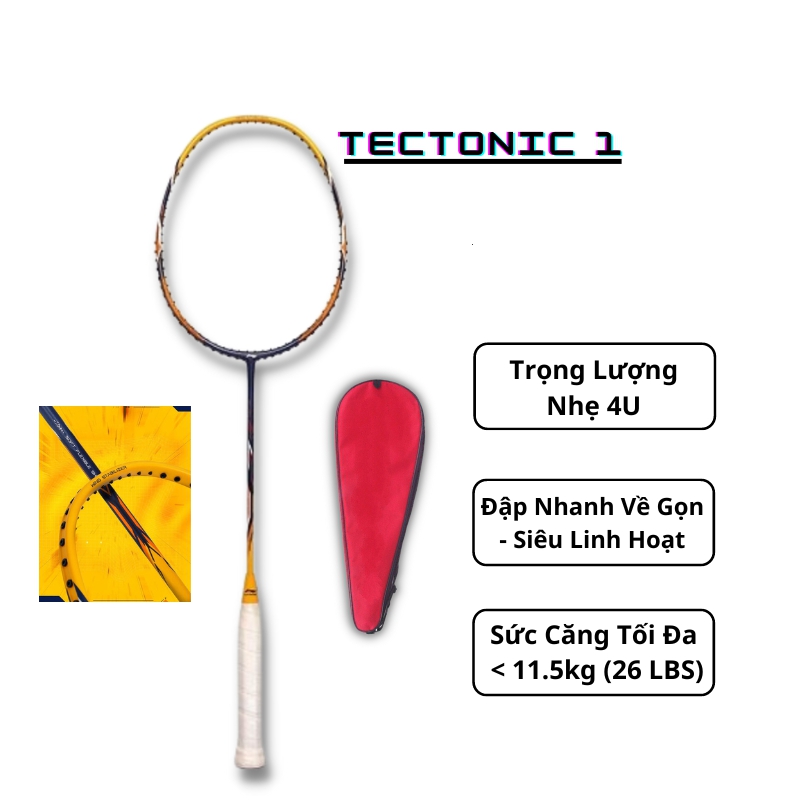 Vợt Cầu Lông Linin Tectonic 1 - Dành Cho Những Người Thích Đập Cầu