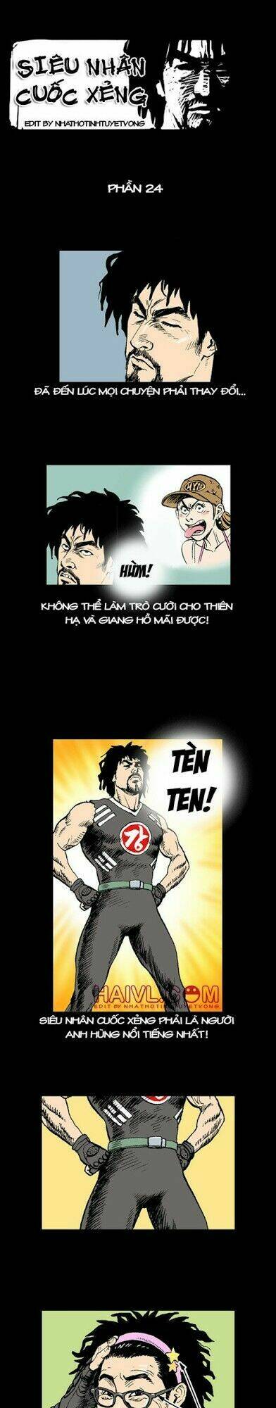 siêu nhân cuốc xẻng chapter 24 1