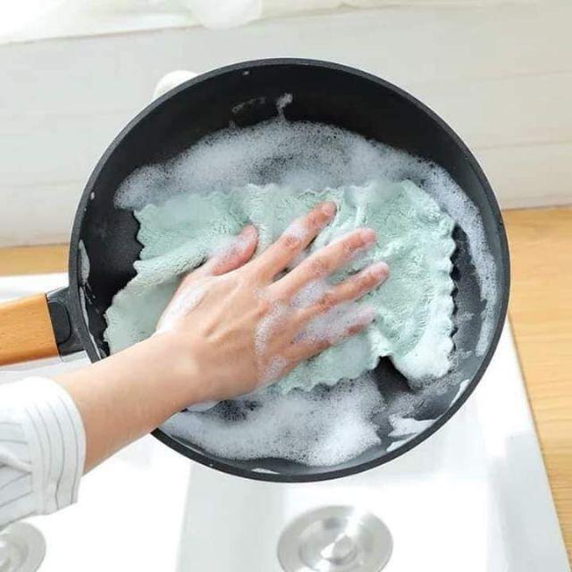 Khăn lau bếp đa năng 2 mặt