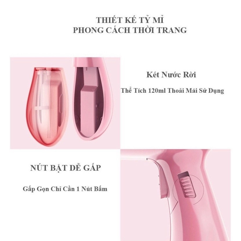 Bàn Là Ủi Hơi Nước Cầm Tay SEKA SK545 - Hàng Chính Hãng