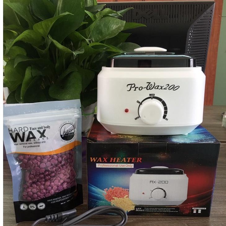 Nồi nấu sáp wax lông cao cấp Pro wax200 phiên bản mới có 3 màu nấu siêu nhanh