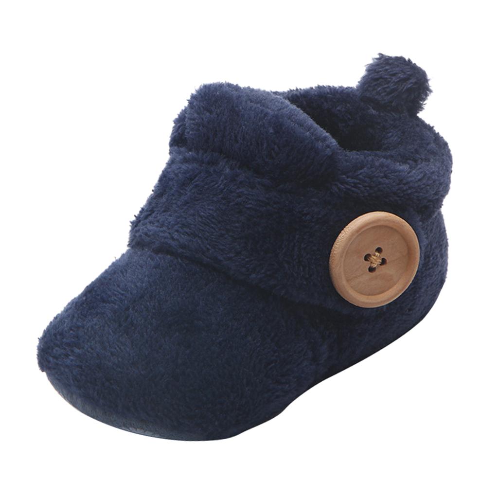 Baby Soft Cloth Sole Shoes Winter Warm Toddler Shoes