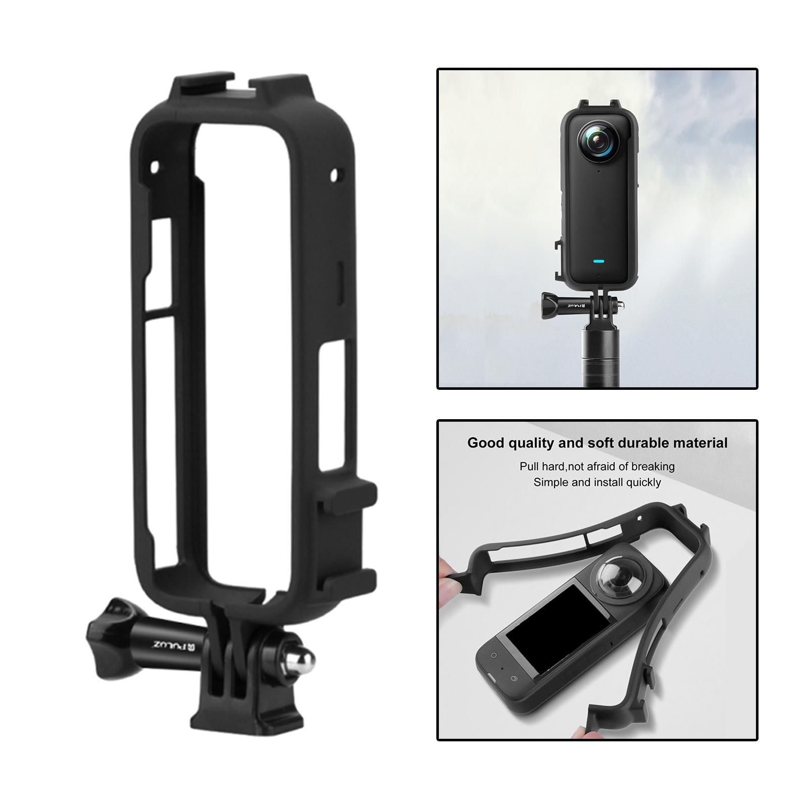 Protective Frame Case/ with 1/4 Screw Hole Camera Tripod Adapter Mount Cage/ for One x3 Durable/