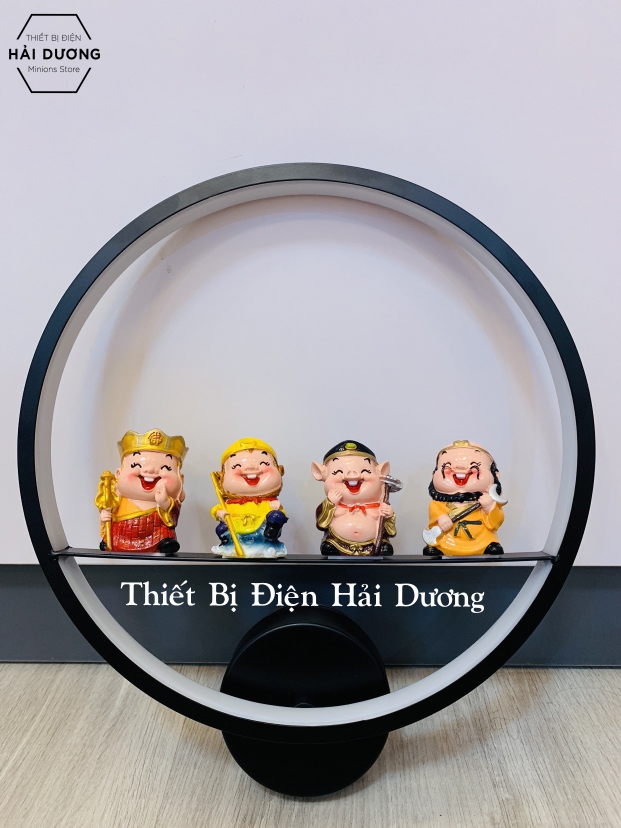 Đèn Led Treo Tường Hiện Đại 4 Thầy Trò Tây Du Ký Siêu Dễ Thương - 3 Chế Độ Ánh Sáng Led Tiết Kiệm GT180