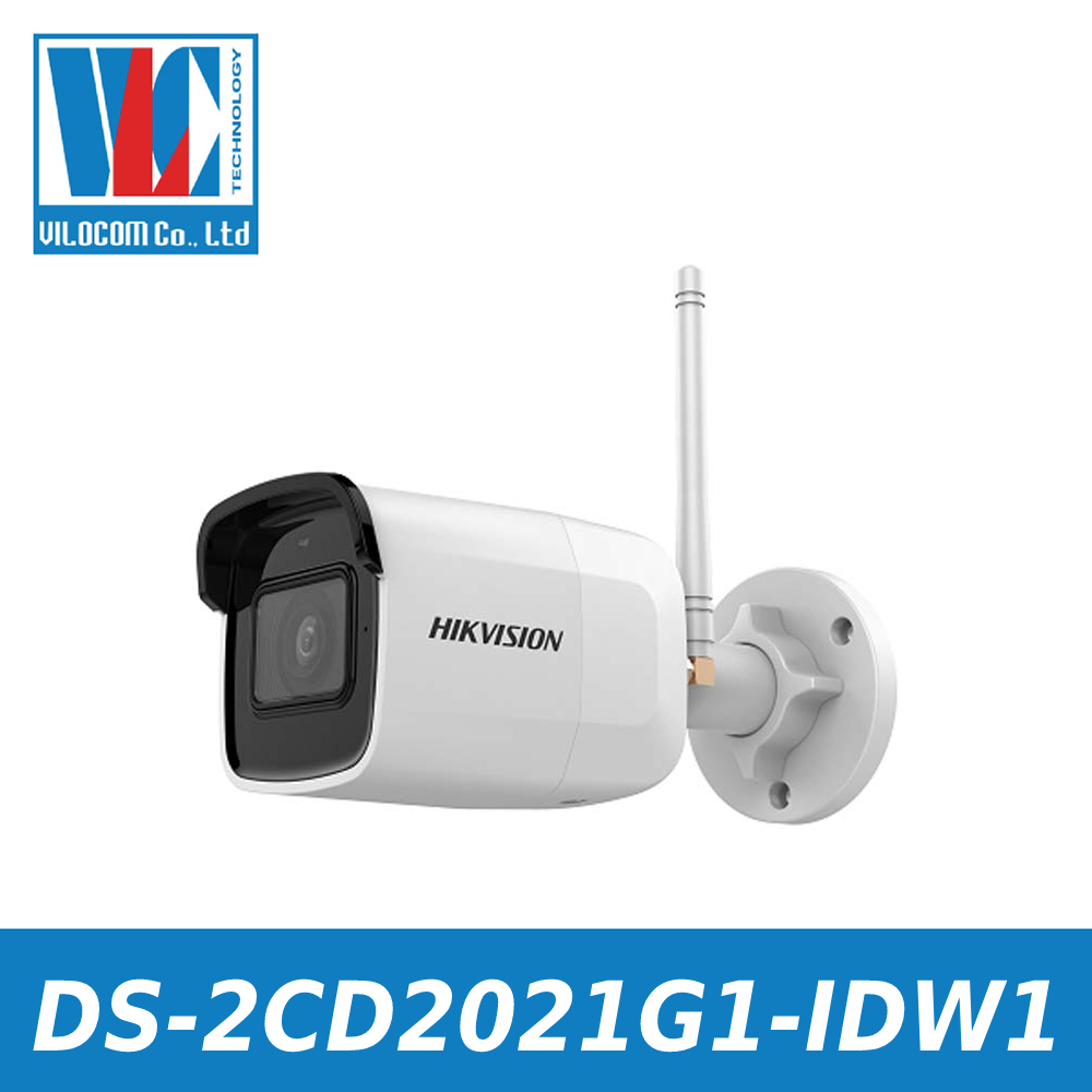 Camera IP hồng ngoại không dây 2.0 Megapixel HIKVISION DS-2CD2021G1-IDW1 - Hàng Chính Hãng