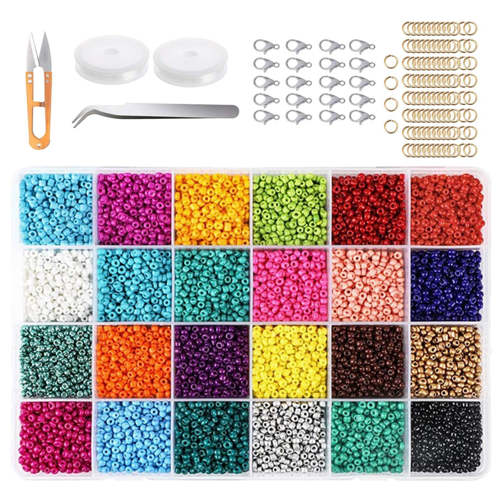 Glass  Beads Assorted Small Beads for Jewelry Making  Bracelets