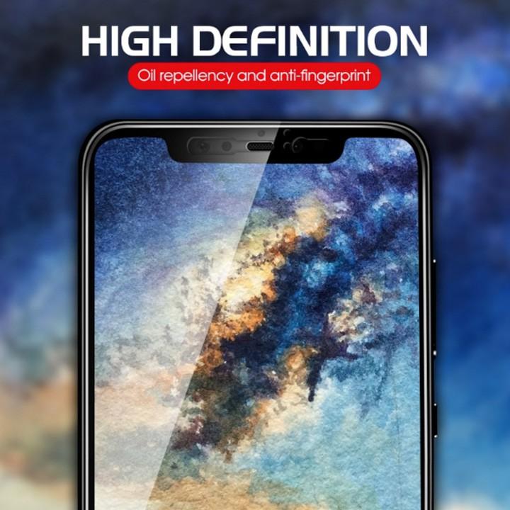 Miếng dán cường lực FULL màn hình dành cho XIAOMI MI 8 màu đen