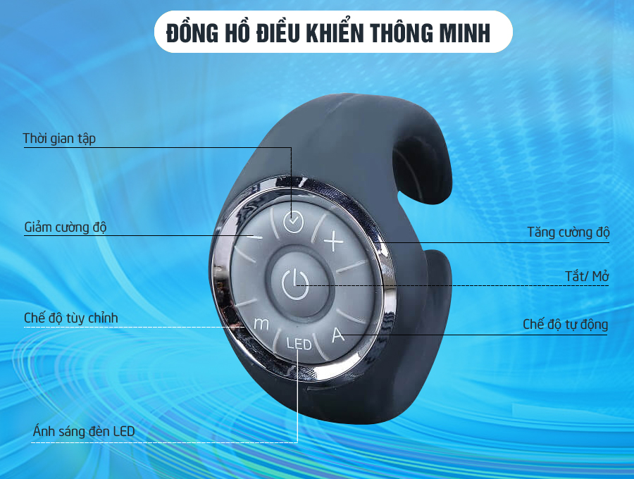 Máy rung giảm mỡ toàn thân OKACHI JP-868 (Dòng cao cấp)