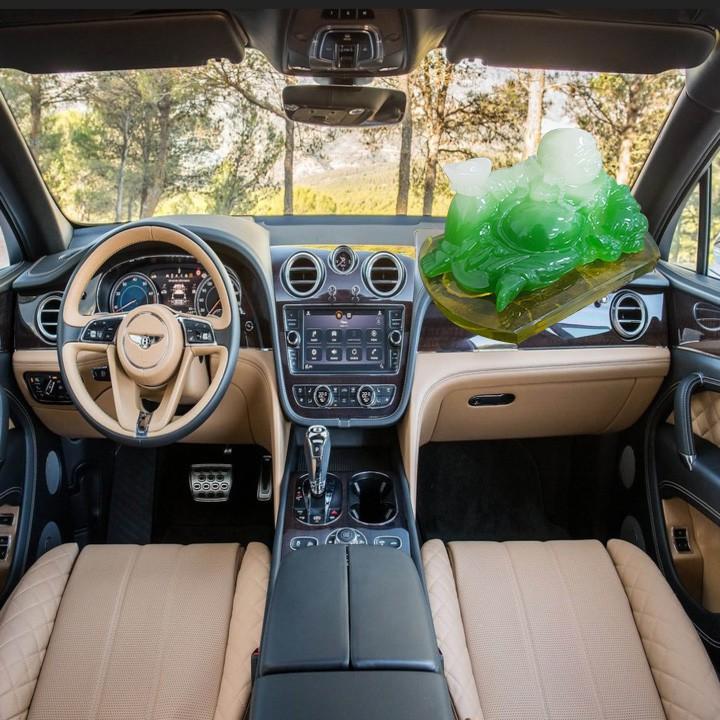 Tượng Phật Trang Trí Phong Thủy Trong Nhà Và Taplo xe ô Tô - 2 màu: Vàng và Xanh - Mã: TP-DL03