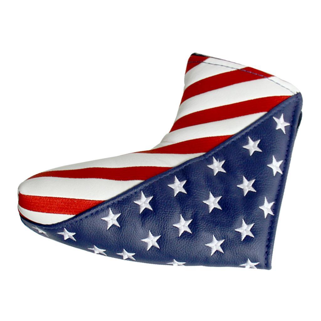 Waterproof Golf Club Headcover PU Leather Covers Putter Head Covers