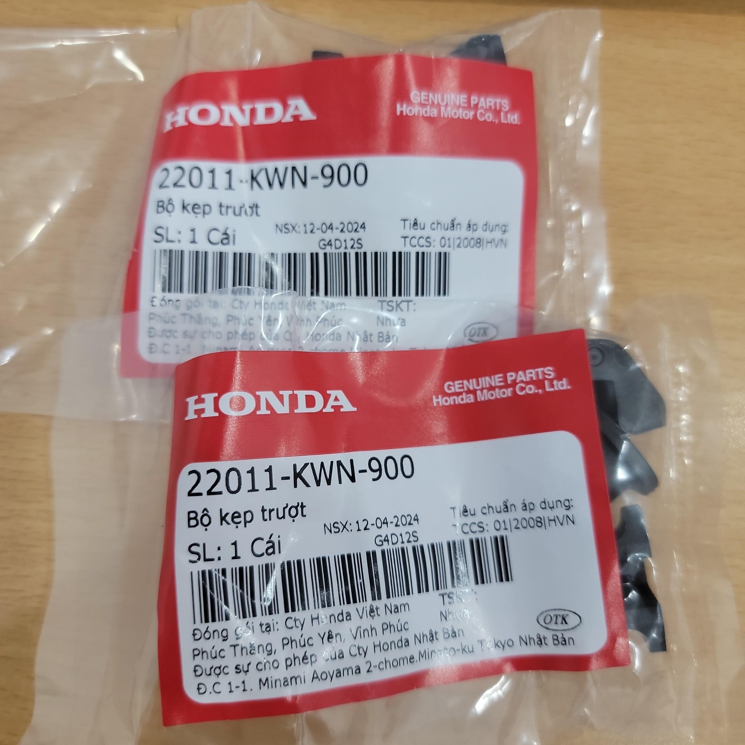 Bộ kẹp trượt chính hãƞg Honda &quot;22011KWN900&quot; sử dụng cho nhiều đời xe.