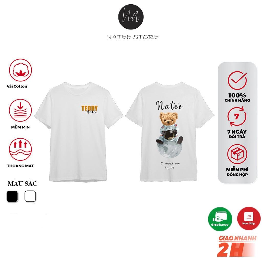Áo Thun Nam Nữ Unisex TEDDY T2- Áo Thun Cotton Ngắn Tay Mềm Mịn, Thoáng Mát, Không Nhăn, Không Xù