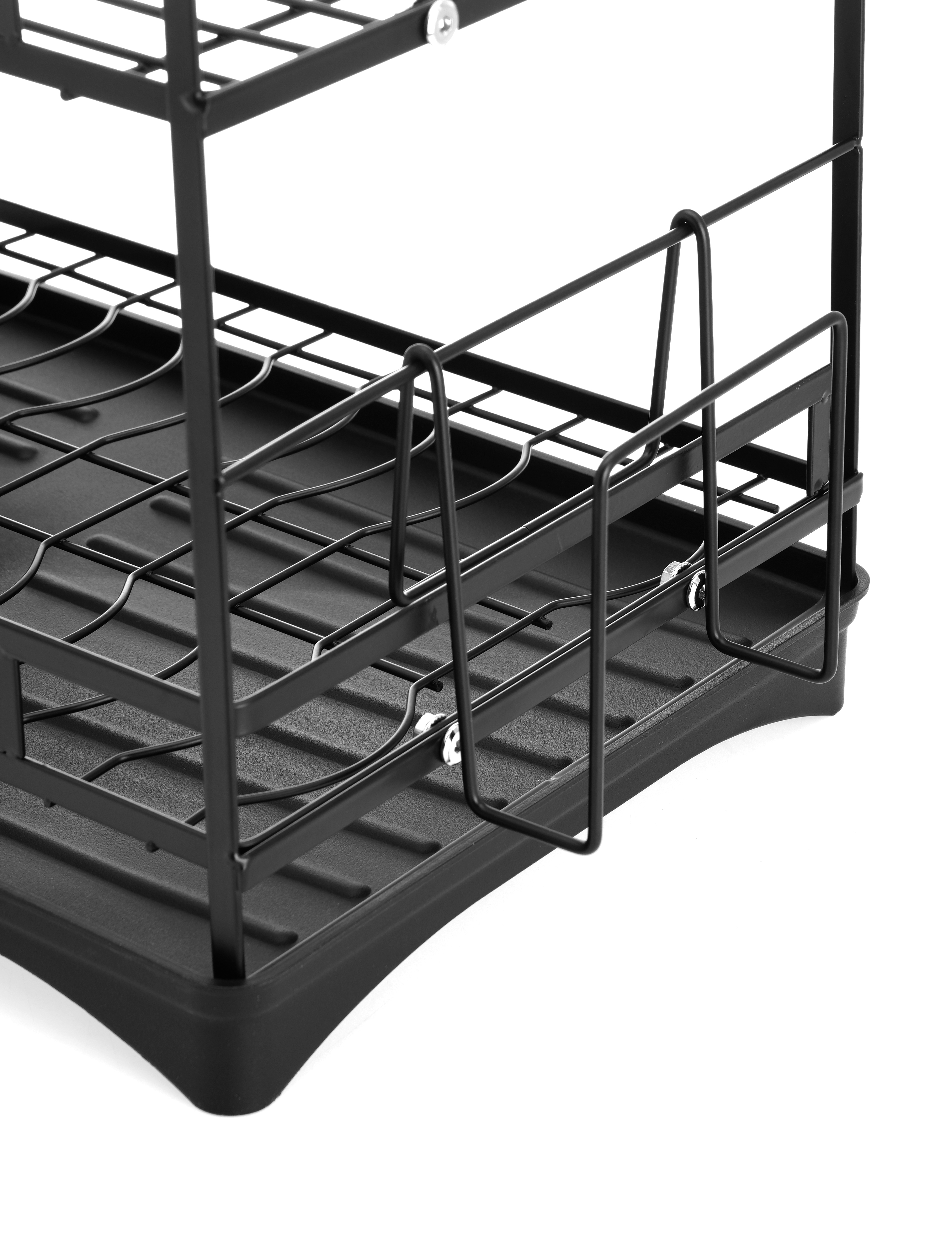 Kệ úp bát đĩa nhà bếp đa năng 2 tầng kèm khay hứng nước . Phân phối bởi Cobi Home