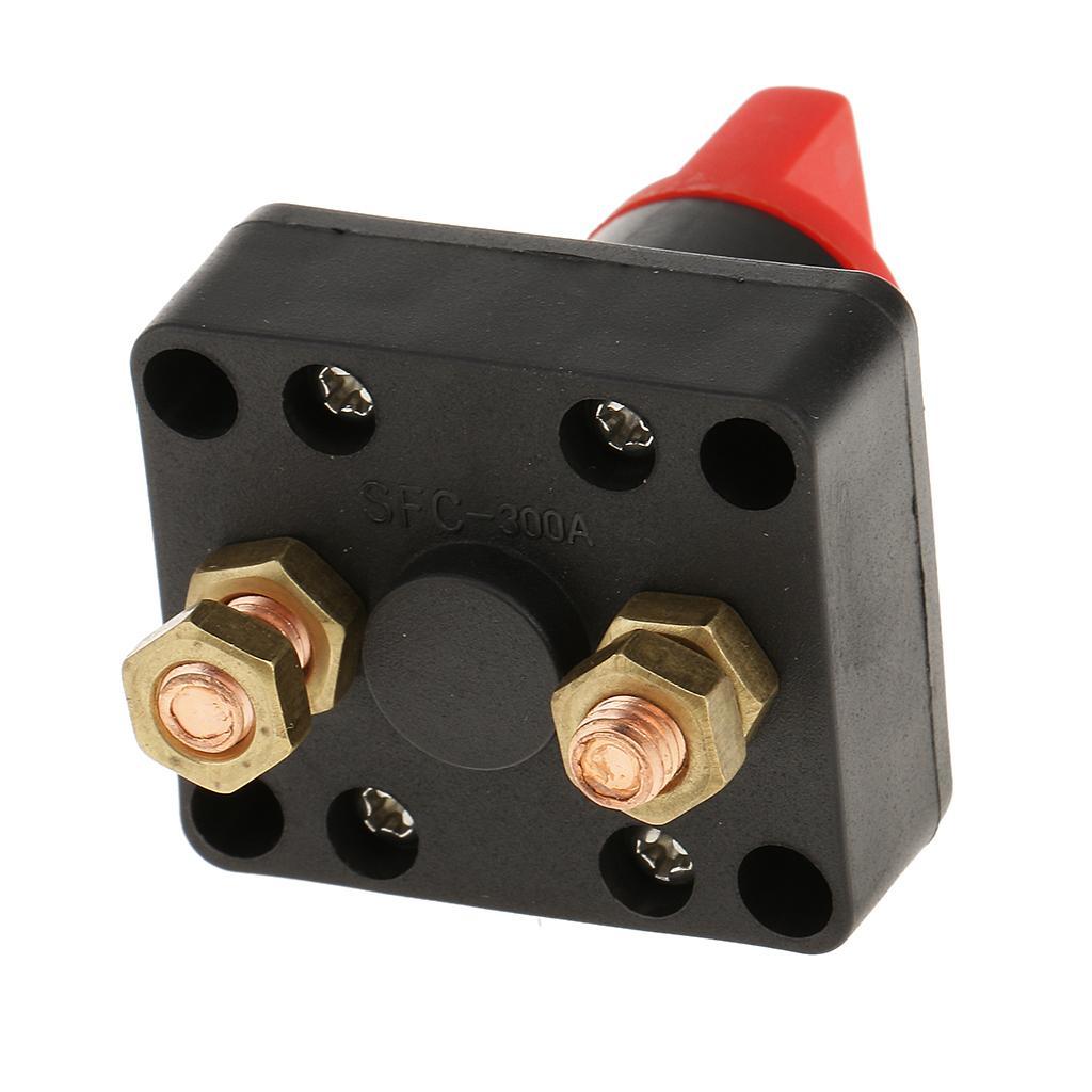 3Pcs 100A Battery Isolator Disconnect The Shutdown Switch for The Car Boot