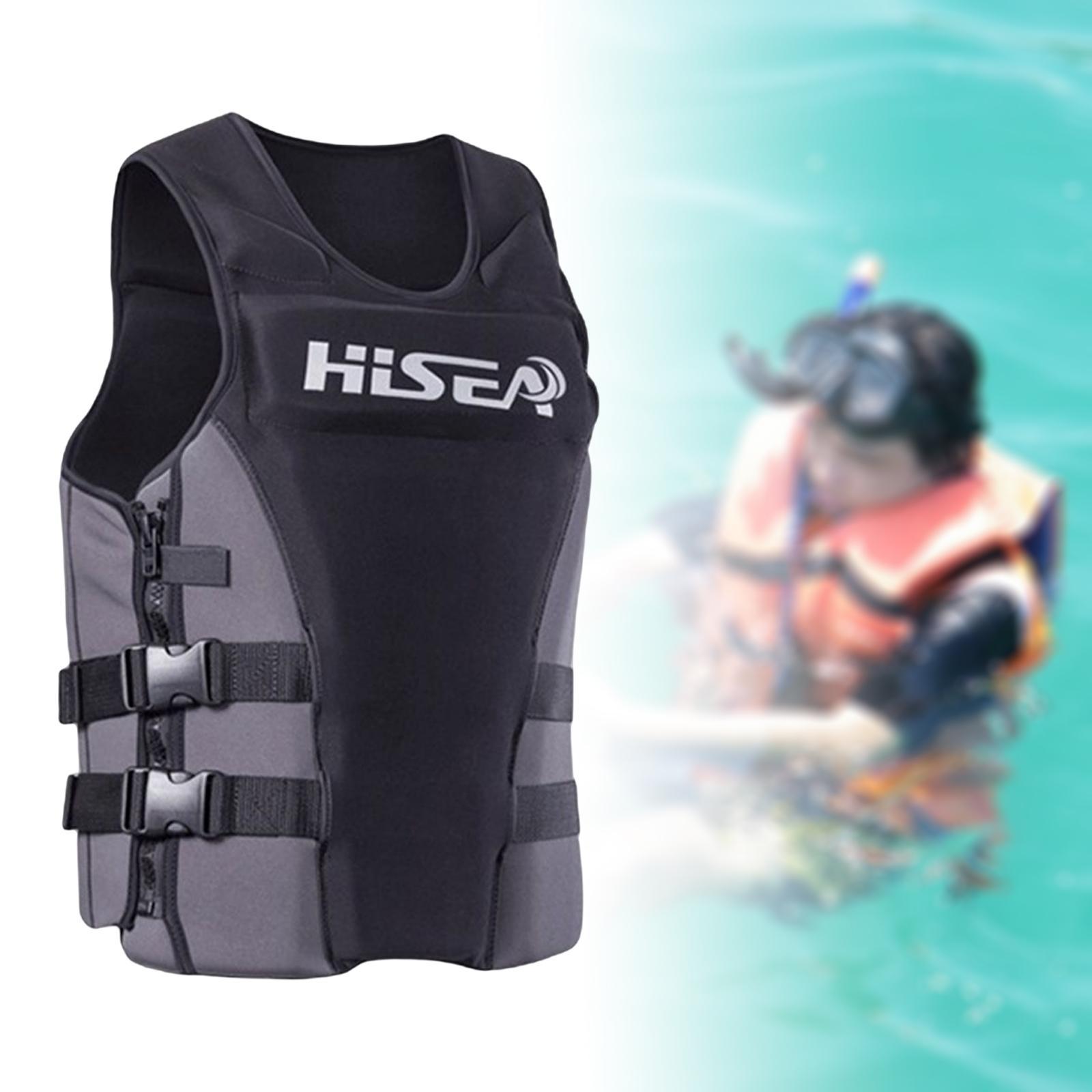 Safety Life Jacket Vest Kayaking Buoyancy Motorboat Fishing