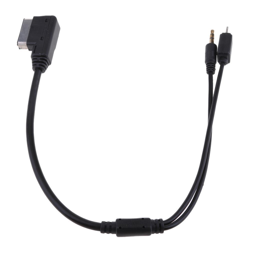 AMI 3.5mm AUX Adapter Charger Cord For IPod IPhone 5 6 Audi VW A3 A8 Q7