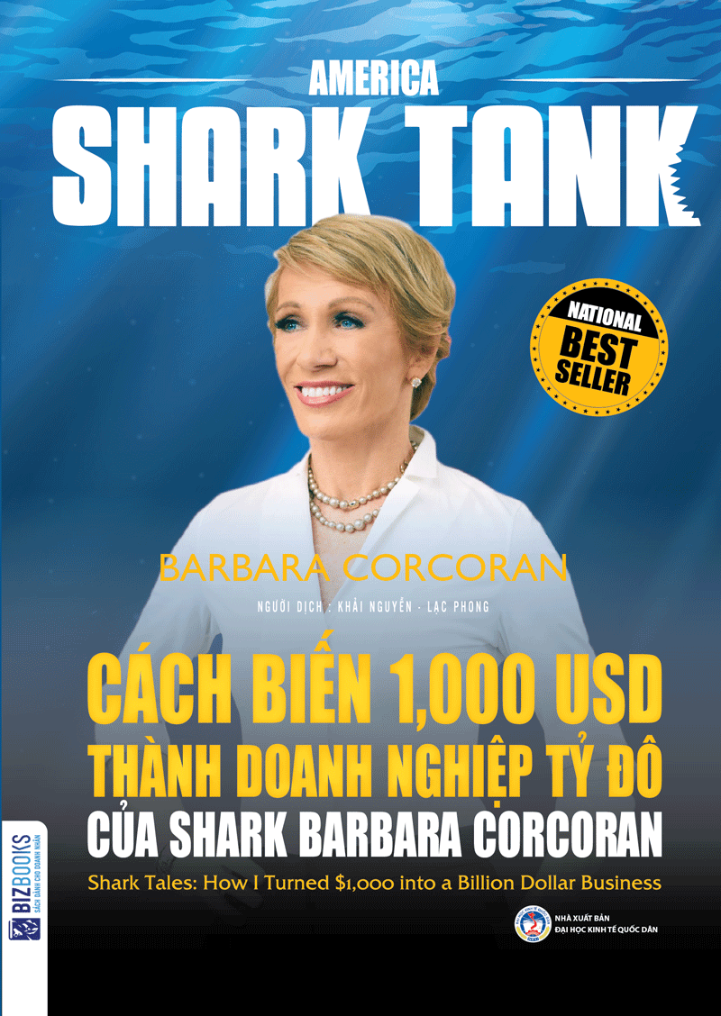 Combo 4 Cuốn America Shark Tank ( tặng kèm Bookmark TH )