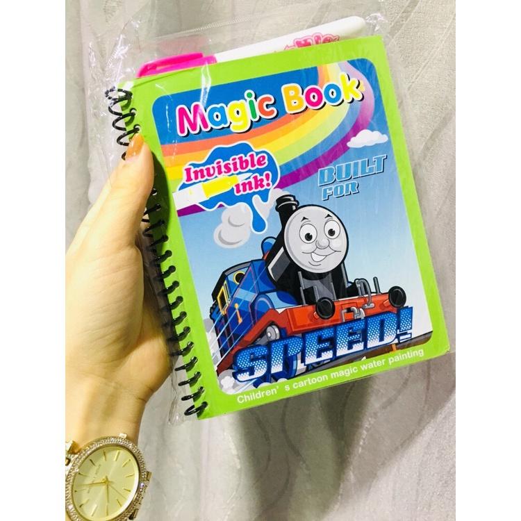 Tranh Tô Màu Nước Ma Thuật, Tập Tô Thần Kỳ Tự Xóa, Tái Sử Dụng Magic water book