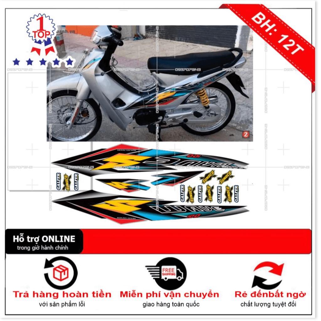 Tem rời dành cho wave S nhỏ đời đầu bạc