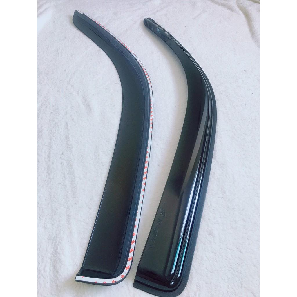 Bộ vè che mưa đen xe KIA BONGO 3, HYUNDAI PORTER 2,K250 hàng Hàn Quốc chất liệu DÀY và BỀN,có hình ảnh và vi deo thật củ