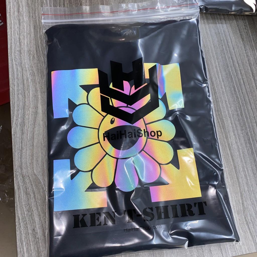 Áo Thun Phản Quang HOA OFF Cotton 75% Form Rộng Unisex Nam Nữ Đẹp KIS OFFICIAL