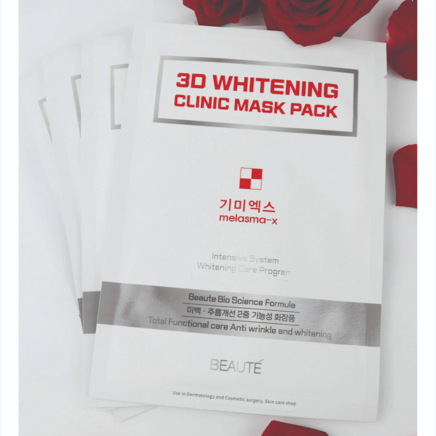 MẶT NẠ TRẮNG DA, CHỐNG NHĂN Melasma_X 3D WHITENING CLINIC MASK PACK