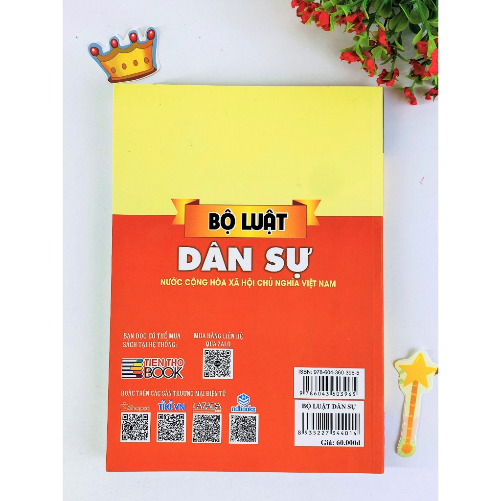 Sách - Bộ Luật Dân Sự Nước CHXHCN Việt Nam - ndbooks