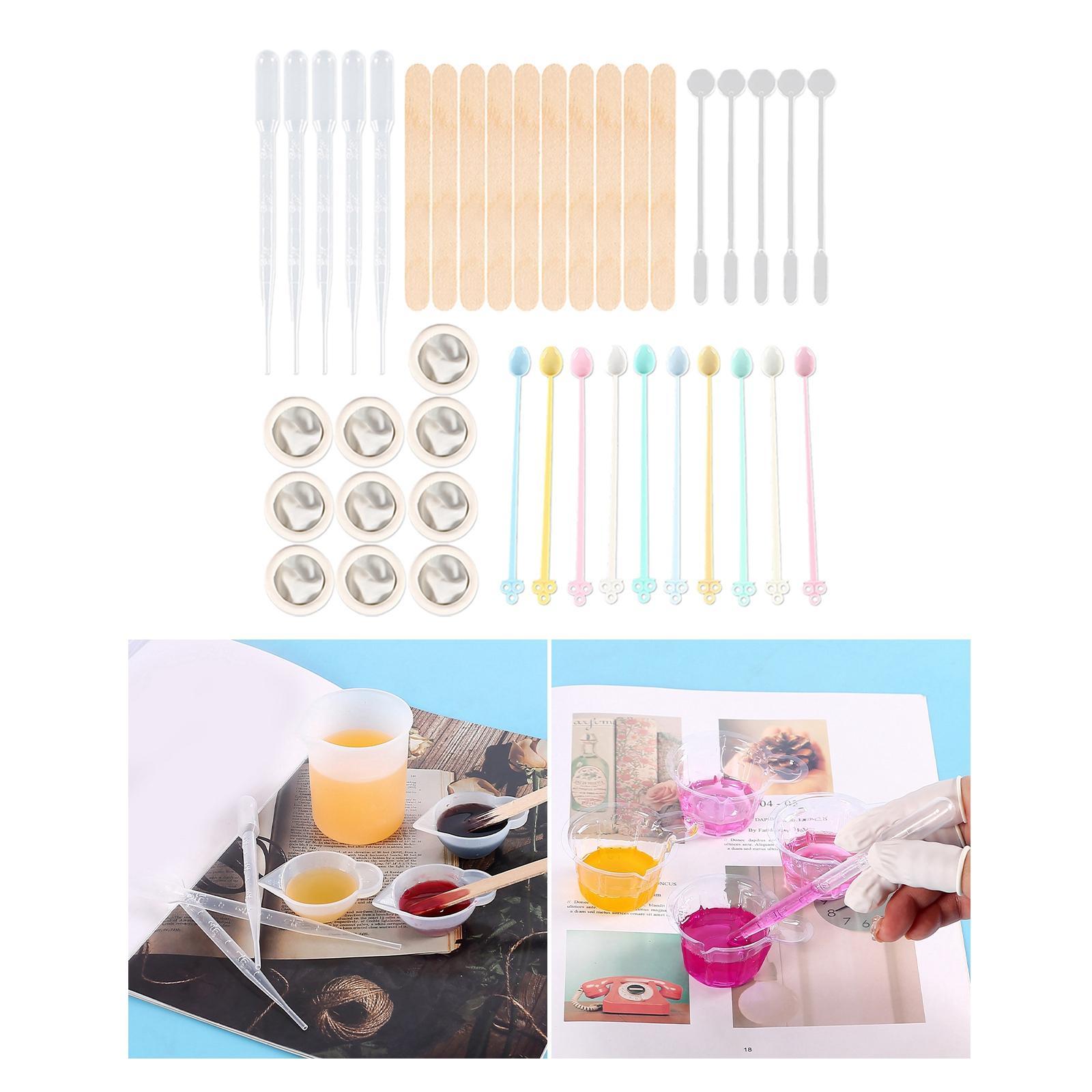 Resin Casting Tool Starter Glue Tools Set Mixing Cup DIY Accessories
