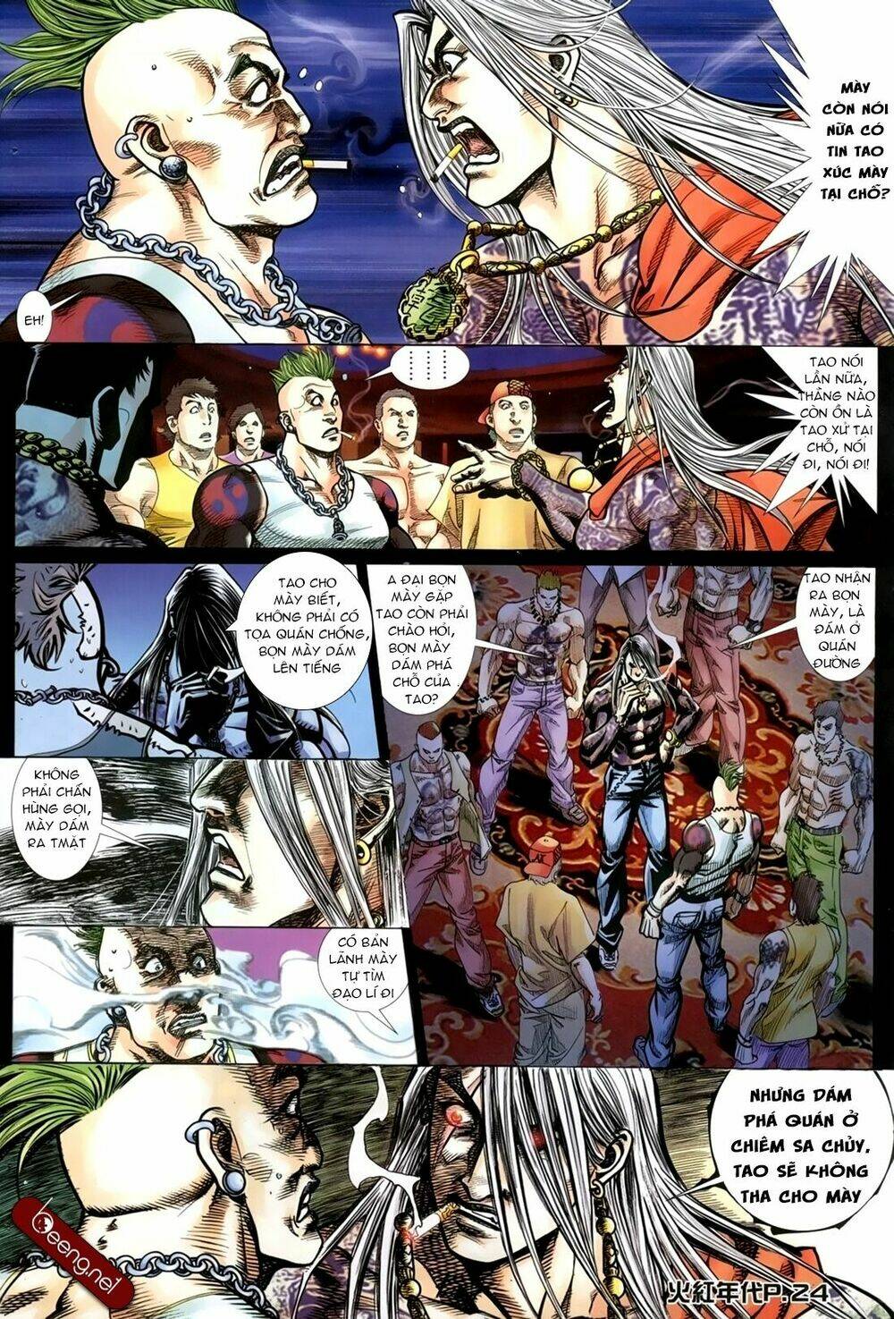 hỏa hồng niên đại hắc cốt đường chapter 177 7