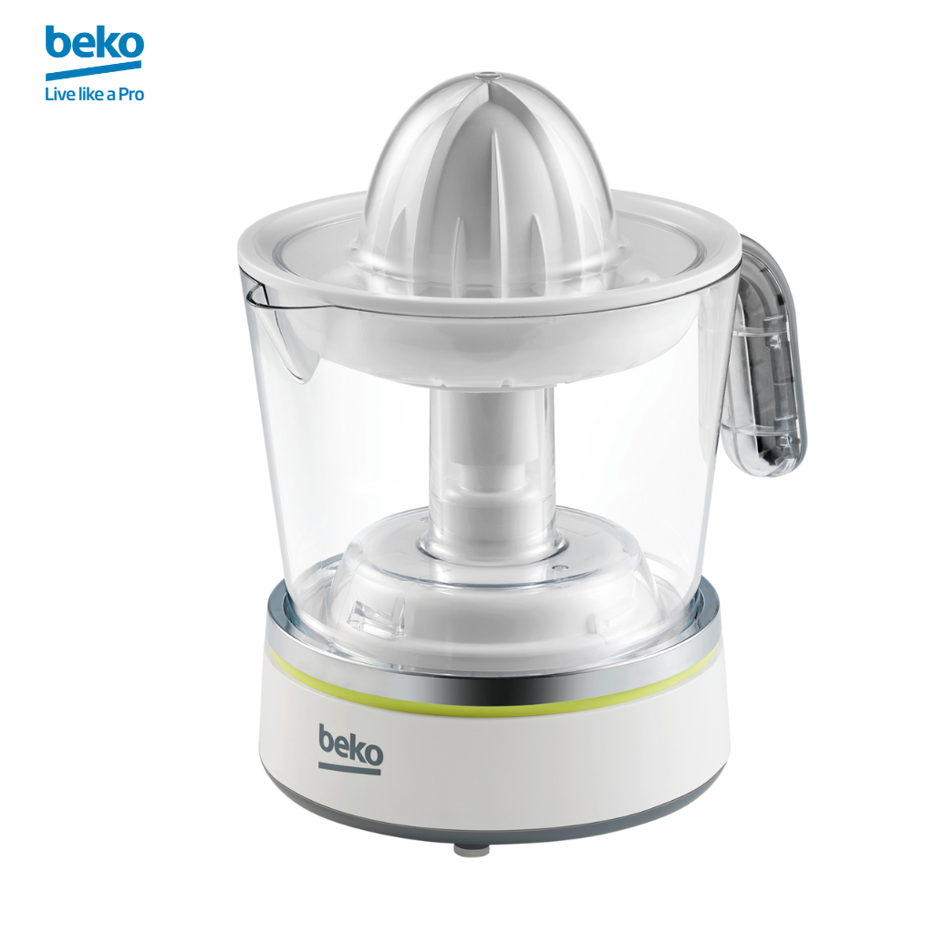 Máy Vắt Cam BEKO 1L Công Suất 40W, Gồm 2 Đầu Vắt Tự Động Đảo Chiều Không Gây Đắng Khi Dùng - CJB5103W - Hàng Chính Hãng